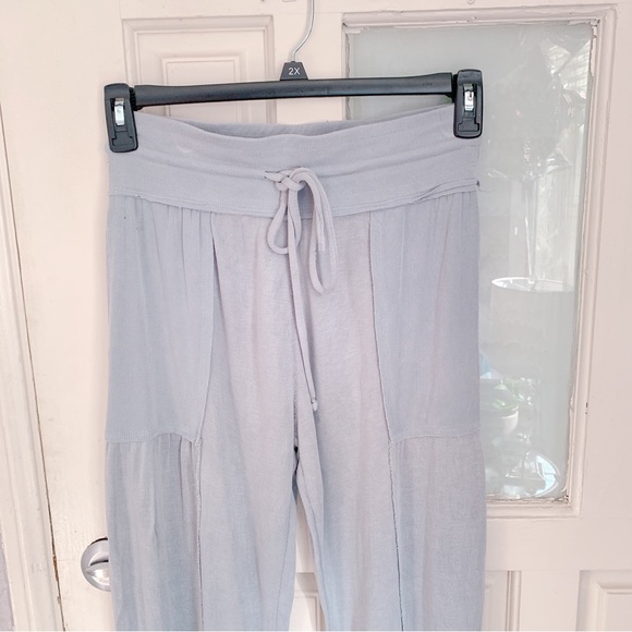 Free People light blue Joggers XS / Extra Small super soft - Picture 3 of 3